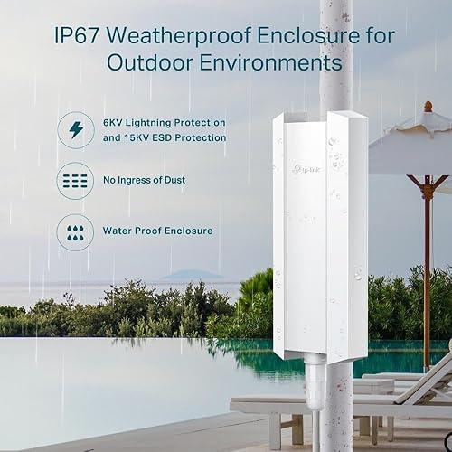 AX1800 Indoor/Outdoor Wi-Fi 6 Access Poi