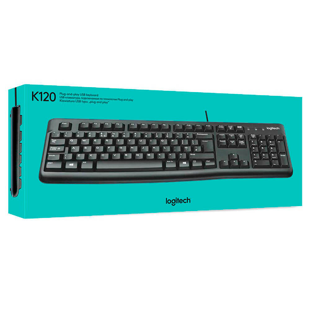Logitech K120 - Teclado - USB - español