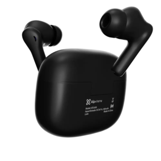 Klip Xtreme - True wireless earphones - Para Phone / Para Portable electronics / Para Tablet - Wireless - 26Hrs Hybdrid ANC Black
