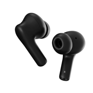 Klip Xtreme - True wireless earphones - Para Phone / Para Portable electronics / Para Tablet - Wireless - 26Hrs Hybdrid ANC Black