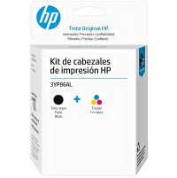 Kit de Cabezales de Impresión HP GT 3YP86AL Negro/Tricolor - 3YP86AL