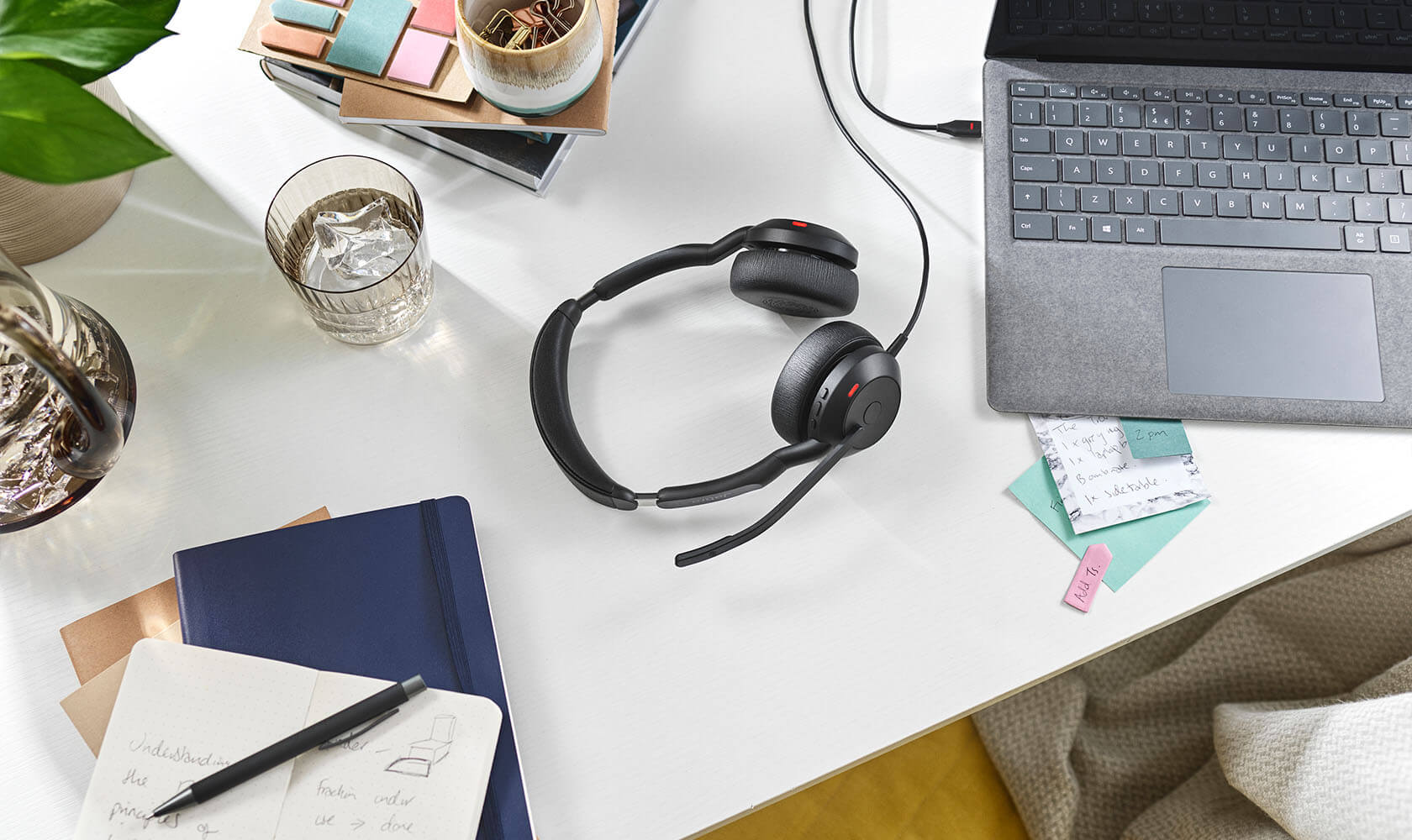 Jabra - Headphones - Evolve2 50 USB C/A MS Stereo