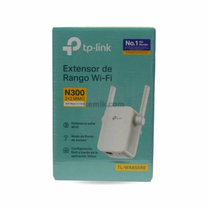 TP-Link TL-WA855RE 300Mbps Mini Wireless N Range Extender - Extensor de rango Wi-Fi - 100Mb LAN - Wi-Fi - 2.4 GHz