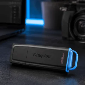 Kingston - USB flash drive - USB 3.2 Gen 1 - DataTraveler Black/Blue