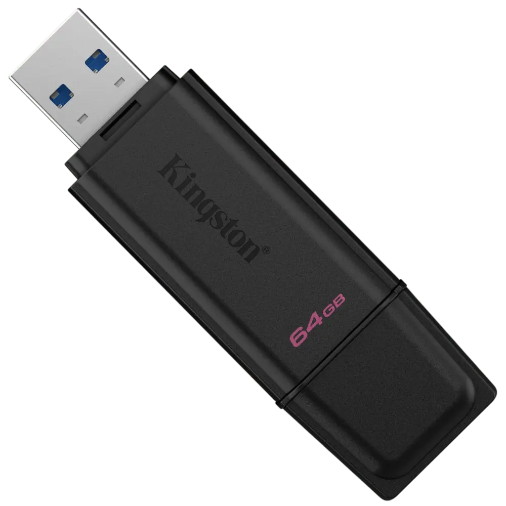 Kingston - USB flash drive - USB 3.2 Gen 1 - DataTraveler Exodia Black