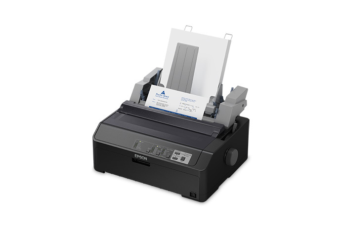 Epson FX 890II - Impresora - monocromo - matriz de puntos - Rollo (21,6 cm), 254 mm (anchura), 257 x 363 mm - 240 x 144 ppp - 9 espiga - hasta 738 caracteres/segundo - paralelo, USB 2.0