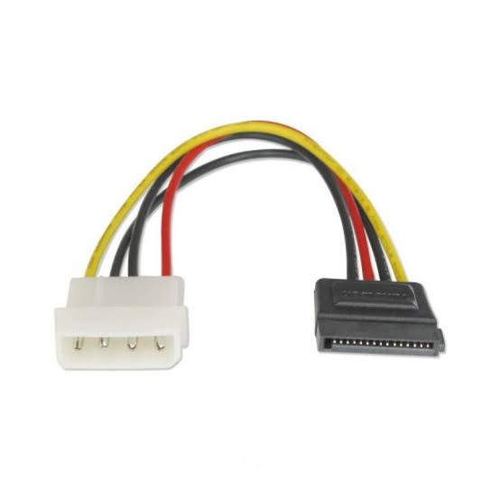Xtech - Serial cable - 15 cm - 15 pin Serial ATA power - 15 pin Serial ATA power - PC card adapter