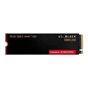 Western Digital WD Black SN8100 - Internal hard drive - 4 TB - M.2 2280 - Solid state drive