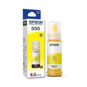 Epson T555 - Amarillo - original - recarga de tinta - para EcoTank L8160, L8180