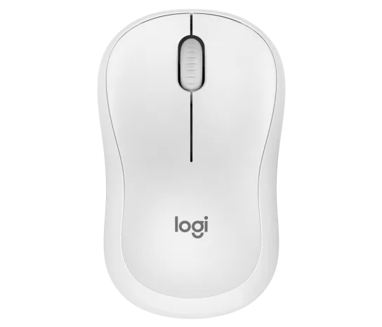 Logitech M240 Silent Bluetooth Mouse, Compact, Portable, Smooth Tracking, Off-white - Ratón - 3 botones - inalámbrico - Bluetooth - blanco hueso