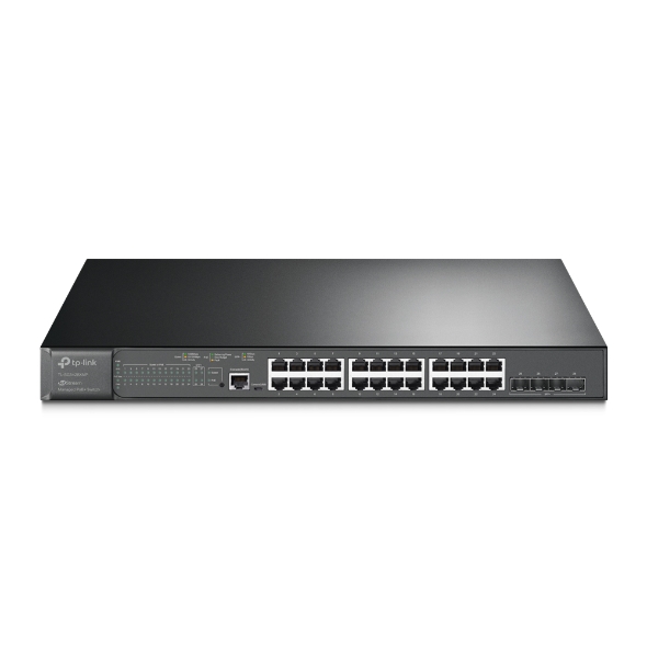 Switch Tplink TL-SG3428XMP 24 puertos 10-100-1000/POE + Administrable Capa 2 / Ranuras SFP+ 4 X 10GB - TL-SG3428XMP