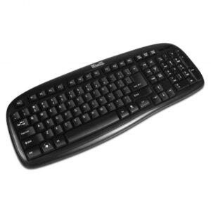 Klip Xtreme KKS-050S - Teclado - USB - español - negro azabache