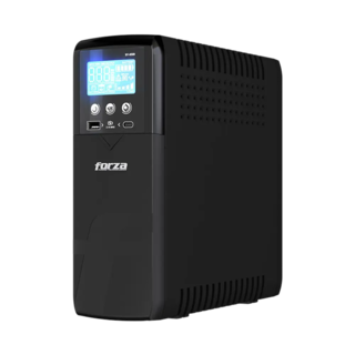Forza - UPS - Line interactive - 600 Watt - 1000 VA - AC 110/120 V - 10-NEMA USB 1A/1C