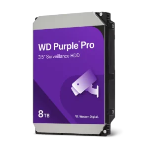 Western Digital WD Purple - Disco duro - Disco duro interno - 8 TB - 3.5" - 7200 rpm - Serial ATA-300