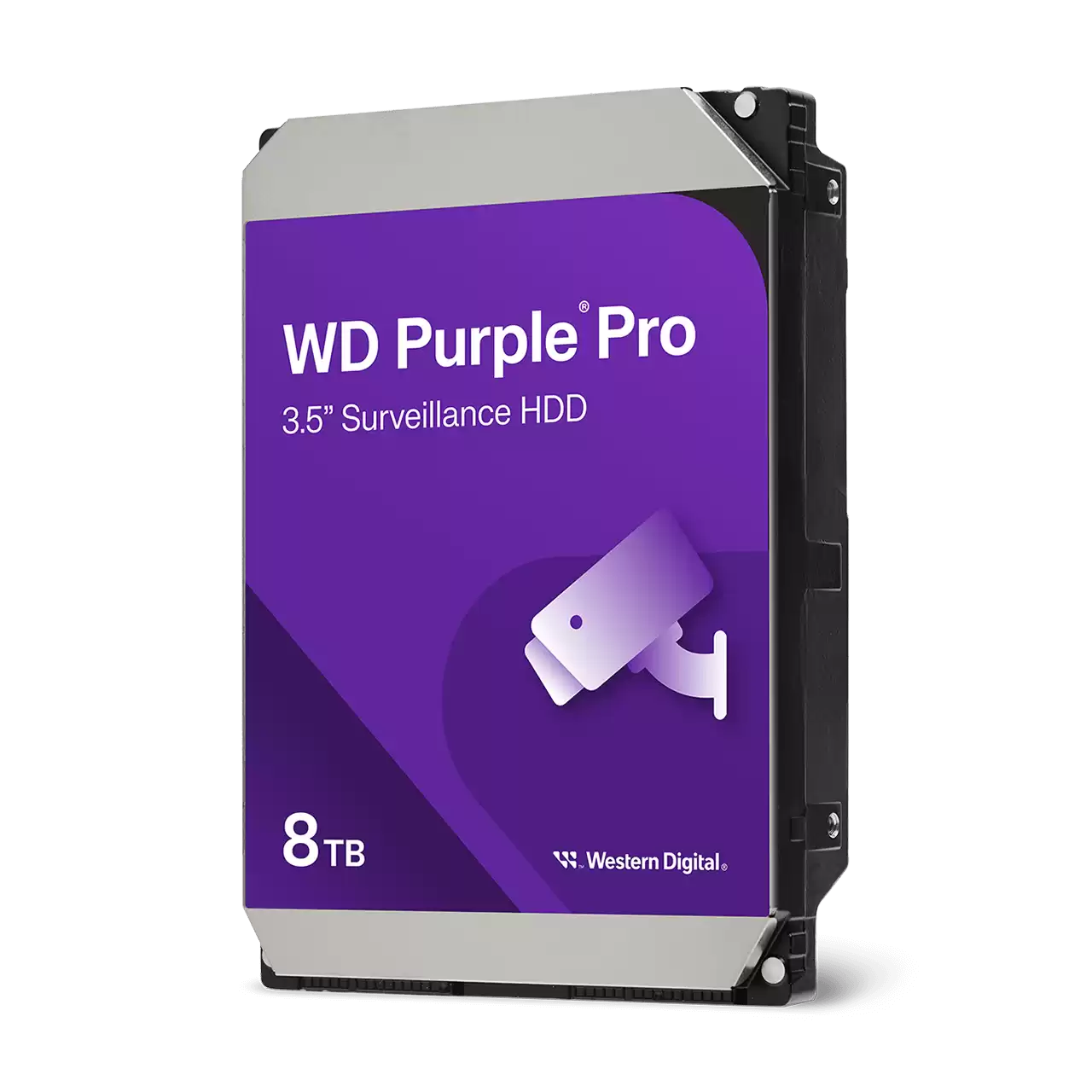 Western Digital WD Purple - Disco duro - Disco duro interno - 8 TB - 3.5" - 7200 rpm - Serial ATA-300