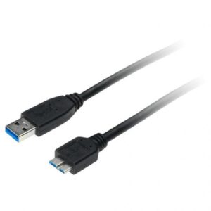Xtech -   XTC-365 - Data cable - USB  to  Micro USB 3.0 - 91 cm - Black - 3ft for hard drives