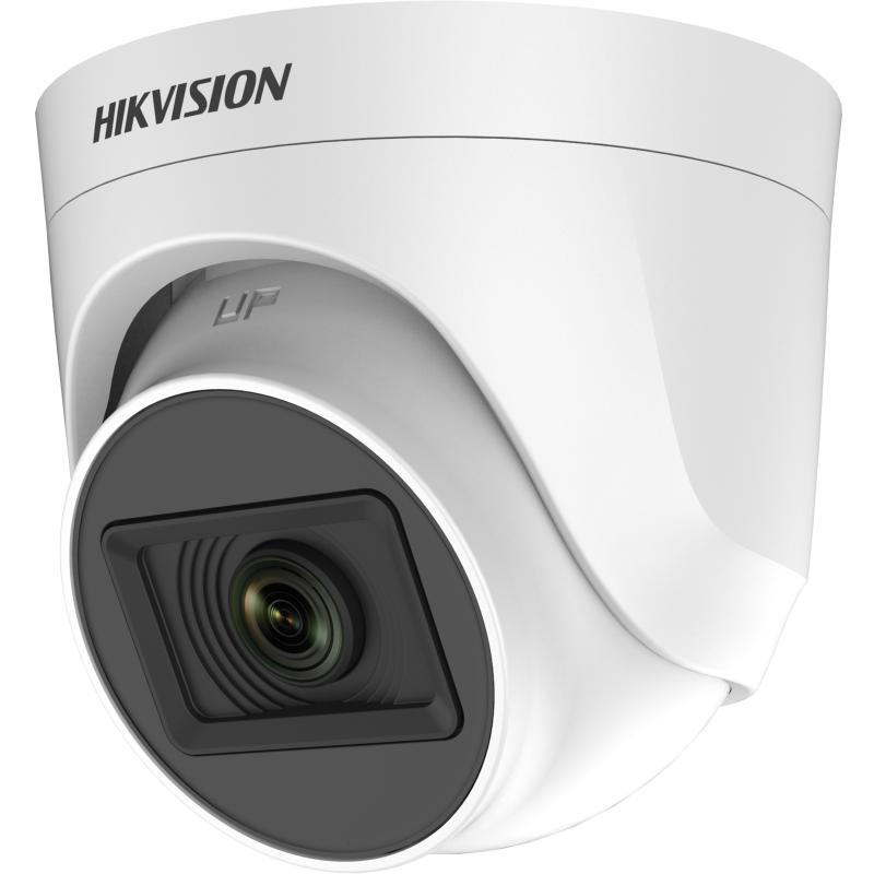 Hikvision Turbo HD Value Series DS-2CE76D0T-EXIPF - Cámara de videovigilancia - torreta - en interior - color (Día y noche) - 2 MP - 1080p - montaje M12 - focal fijado - compuesto, AHD, CVI, TVI - DC 12 V