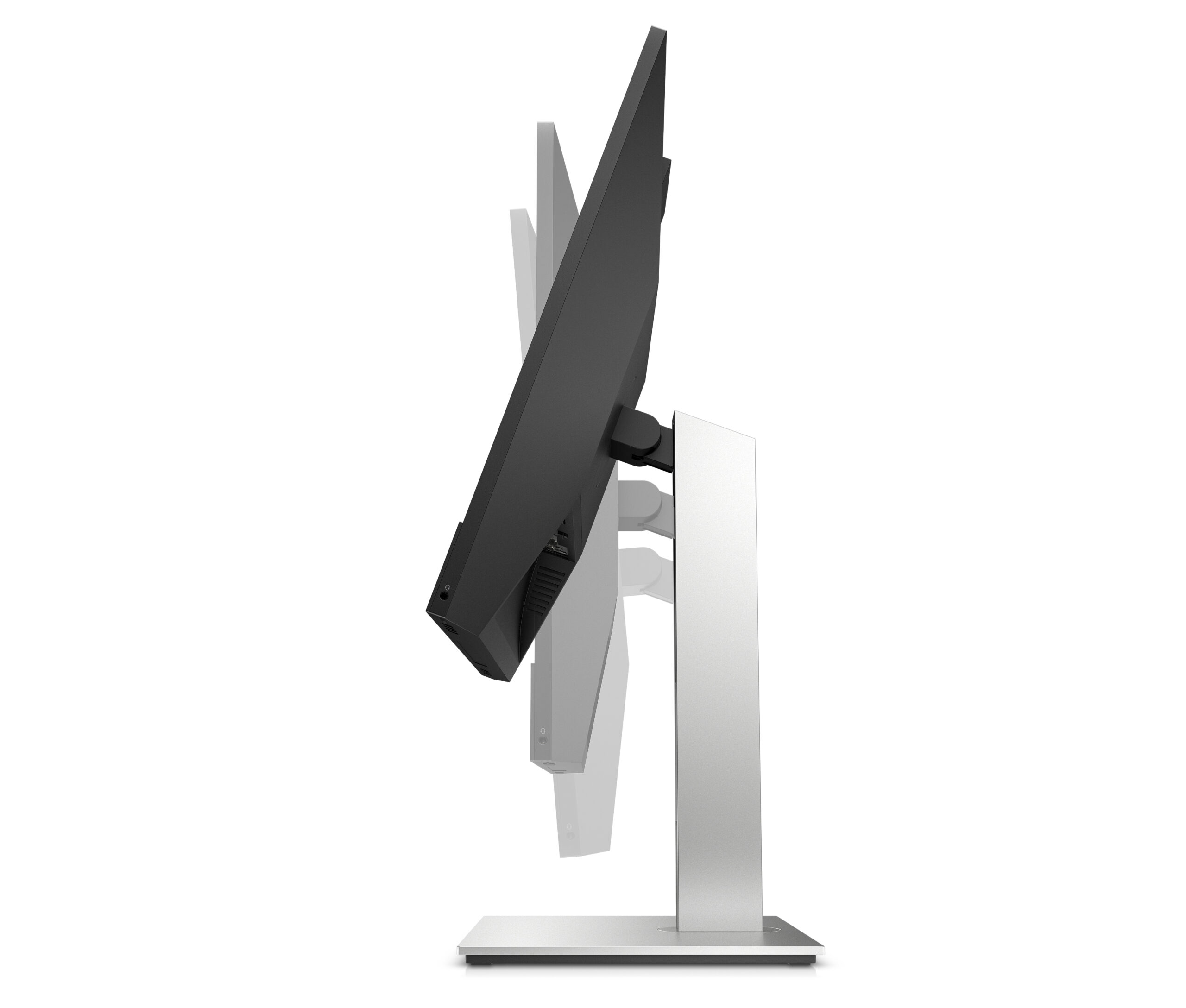HP E24mv G4 Conferencing Monitor - E-Series - monitor LED - 23.8" - 1920 x 1080 Full HD (1080p) @ 60 Hz - IPS - 250 cd/m² - 1000:1 - 5 ms - HDMI, VGA, DisplayPort - altavoces - plata, cabezal negro