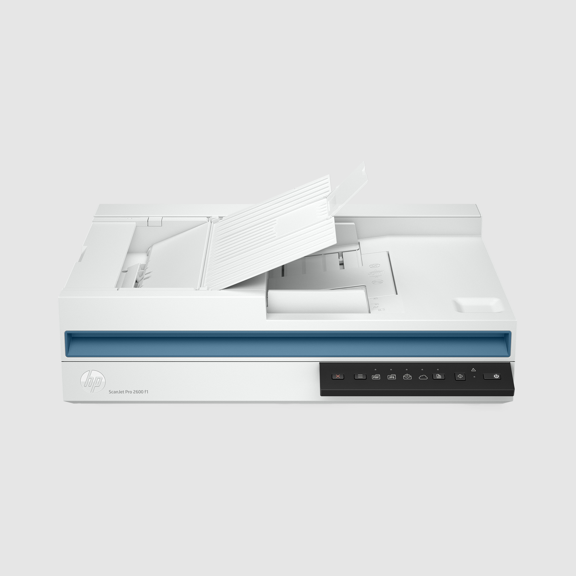 HP Scanjet Pro 2600 f1 - Escáner de documentos - CMOS / CIS - a dos caras - A4/Legal - 1200 ppp x 1200 ppp - hasta 25 ppm (mono) / hasta 25 ppm (color) - Alimentador automático de documentos (ADF) (60 hojas) - hasta 1500 exploraciones por día - USB 2.0
