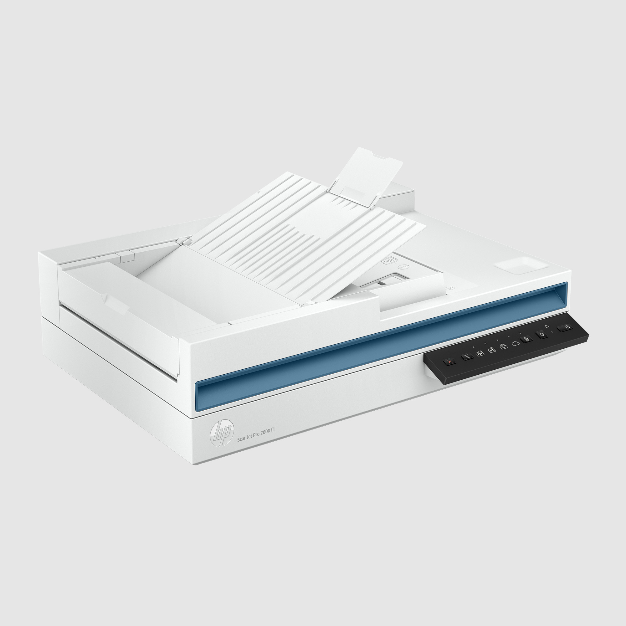 HP Scanjet Pro 2600 f1 - Escáner de documentos - CMOS / CIS - a dos caras - A4/Legal - 1200 ppp x 1200 ppp - hasta 25 ppm (mono) / hasta 25 ppm (color) - Alimentador automático de documentos (ADF) (60 hojas) - hasta 1500 exploraciones por día - USB 2.0