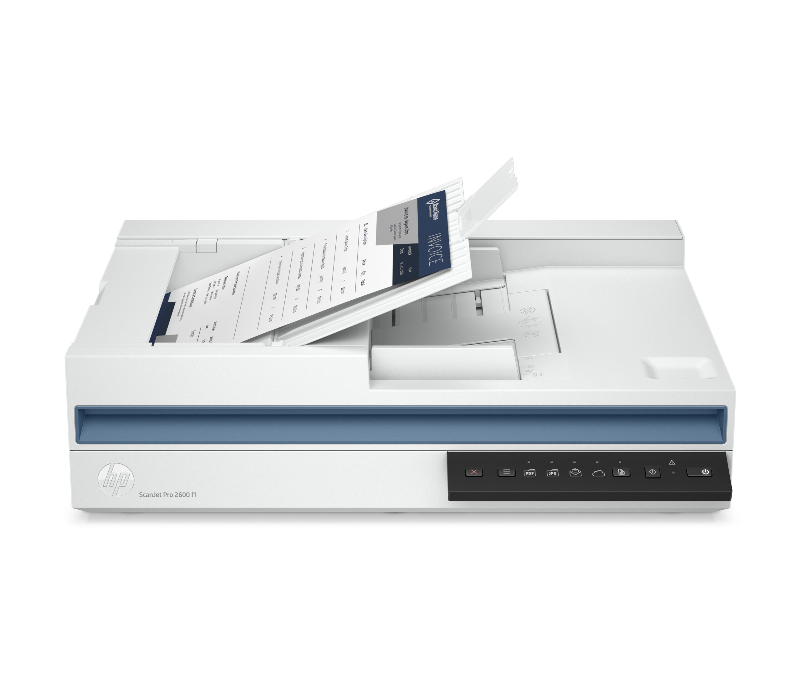 HP Scanjet Pro 2600 f1 - Escáner de documentos - CMOS / CIS - a dos caras - A4/Legal - 1200 ppp x 1200 ppp - hasta 25 ppm (mono) / hasta 25 ppm (color) - Alimentador automático de documentos (ADF) (60 hojas) - hasta 1500 exploraciones por día - USB 2.0