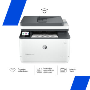 HP LaserJet Pro MFP 3103fdw - Impresora multifunción - B/N - laser - Legal (216 x 356 mm) (original) - A4/Legal (material) - hasta 35 ppm (copiando) - hasta 35 ppm (impresión) - 250 hojas - 33.6 Kbps - USB 2.0, LAN, Wi-Fi(n), Bluetooth
