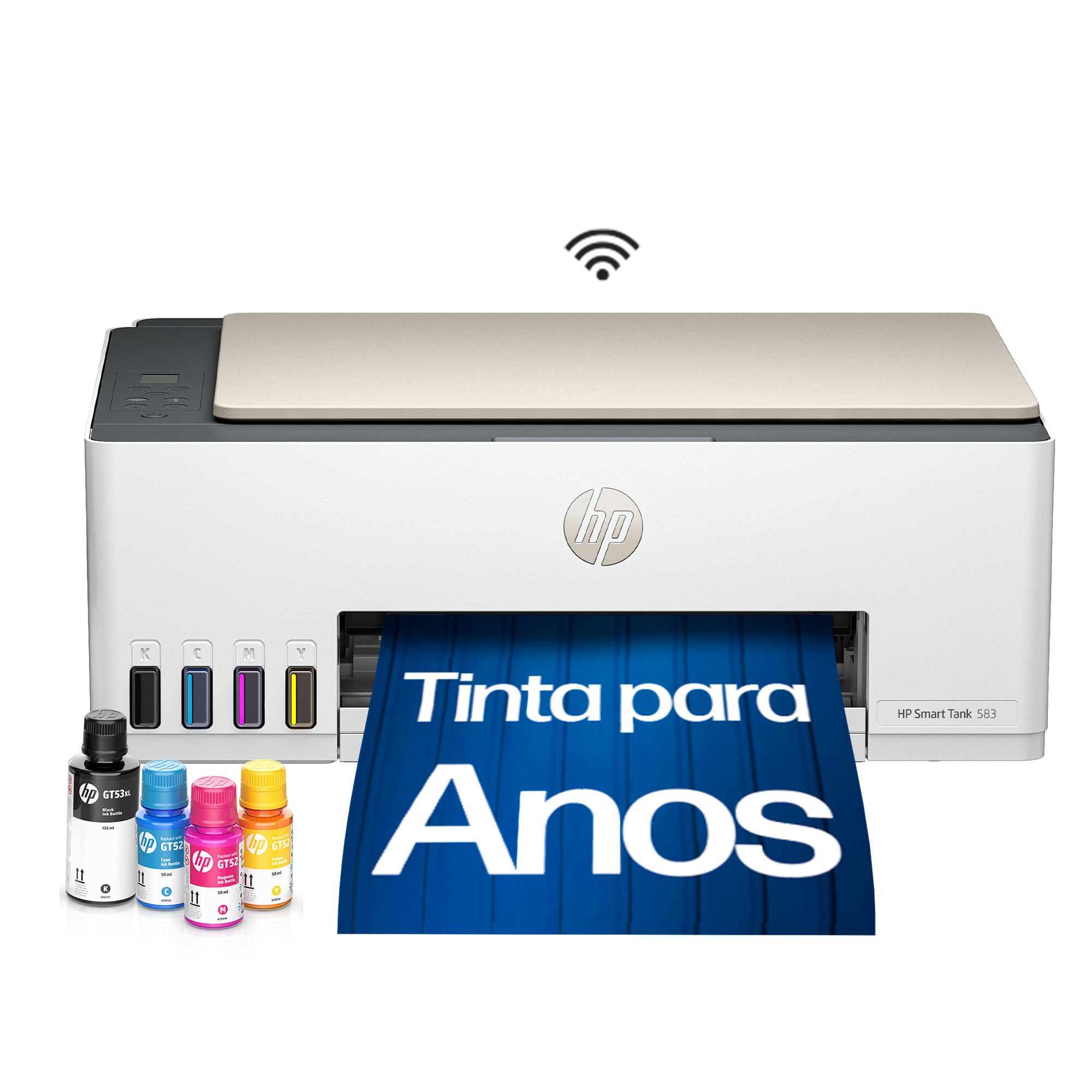 HP Smart Tank 583 WLS P/C/S 12/5PPM 110/220V EN SP