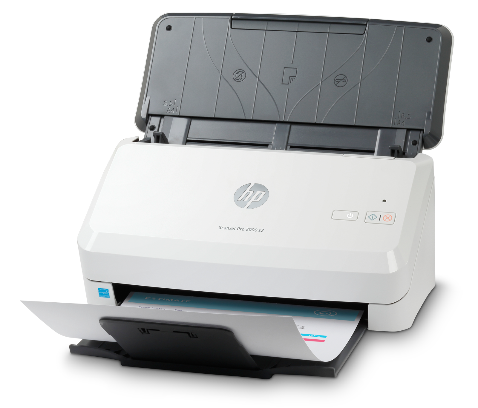 HP Scanjet Pro 2000 s2 Sheet-feed - Escáner de documentos - CMOS / CIS - a dos caras - 216 x 3100 mm - 600 ppp x 600 ppp - hasta 35 ppm (mono) - Alimentador automático de documentos (ADF) (50 hojas) - hasta 3500 exploraciones por día - USB 3.0