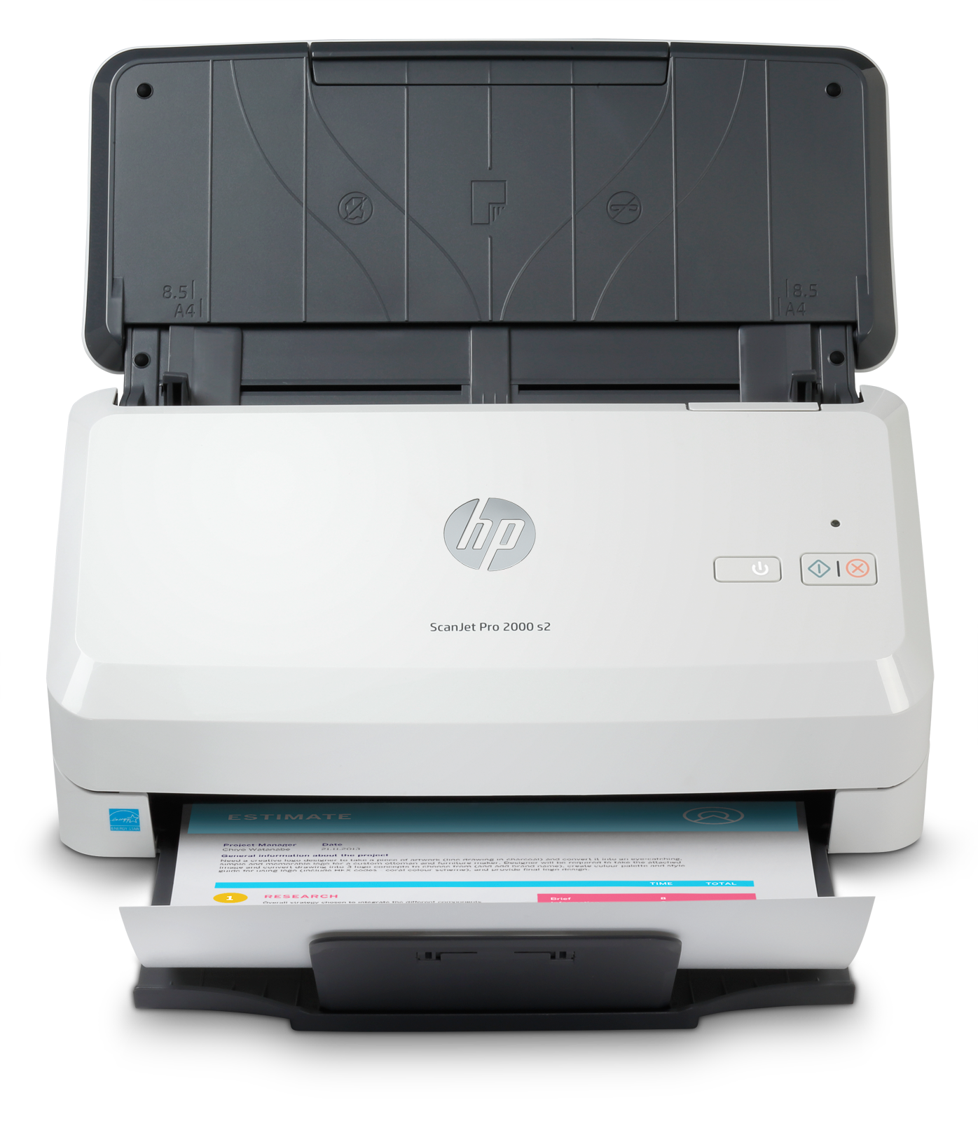 HP Scanjet Pro 2000 s2 Sheet-feed - Escáner de documentos - CMOS / CIS - a dos caras - 216 x 3100 mm - 600 ppp x 600 ppp - hasta 35 ppm (mono) - Alimentador automático de documentos (ADF) (50 hojas) - hasta 3500 exploraciones por día - USB 3.0