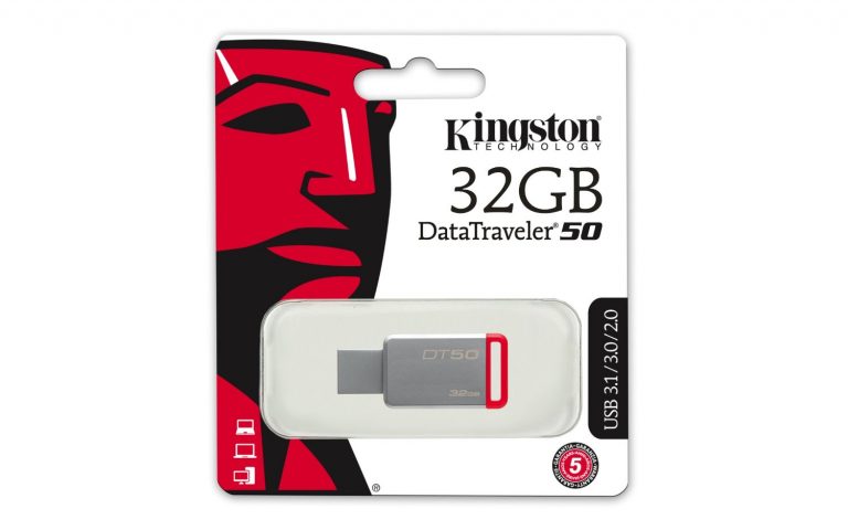 Kingston - USB flash drive - USB 3.0 - LATAM Red Casing DT