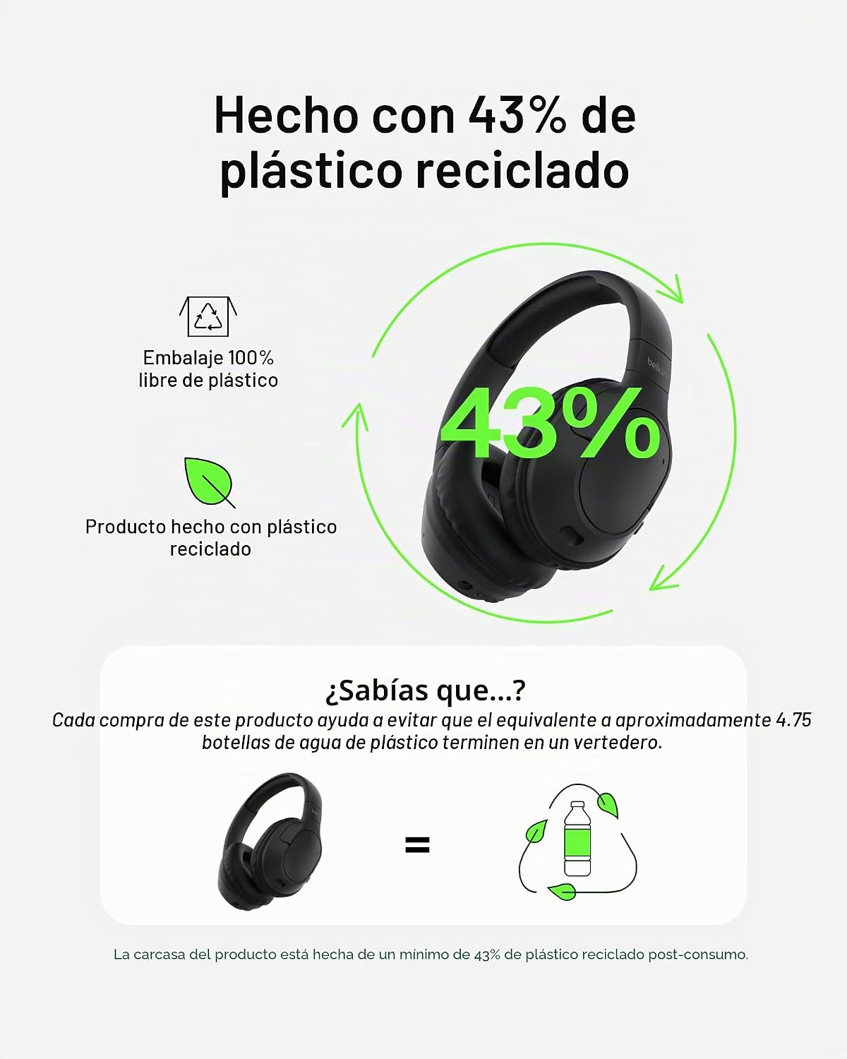 Belkin - Headphones - SoundForm Surround Wireless Ov