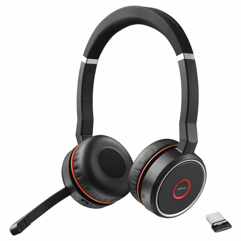 HEADSET JABRA EVOLVE3 75 UC,LINKA BLACK