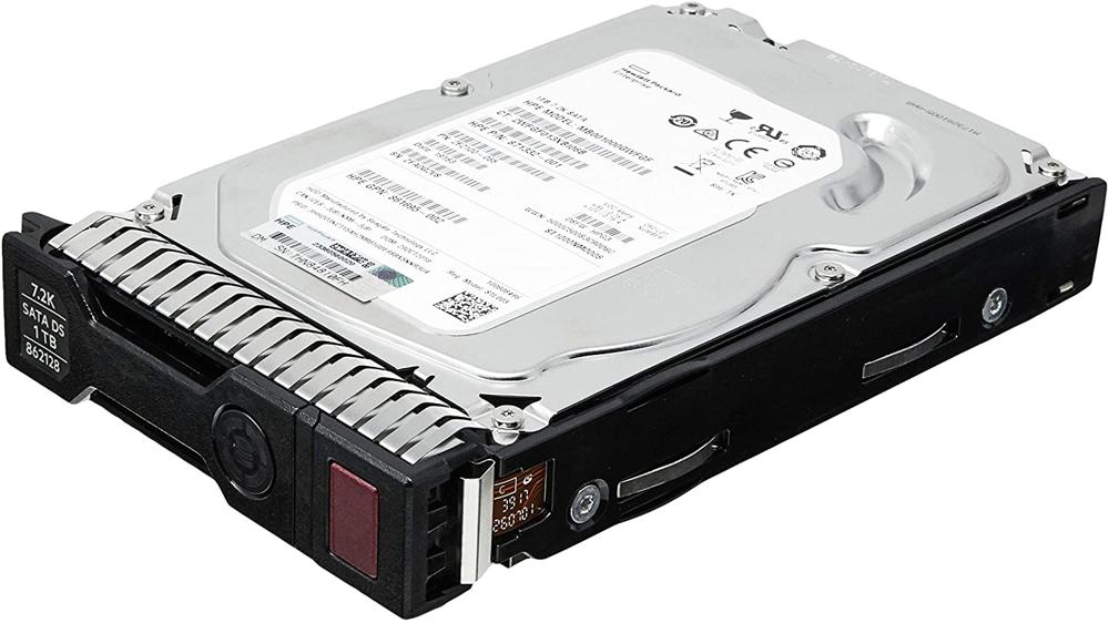HPE 1TB SATA 7.2K LFF SC DS HDD