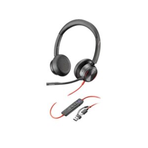 POLY - Headphones - Wired - Blackwire 8225 Stereo