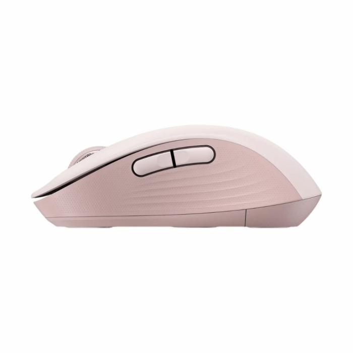 Logitech Signature M650 - Ratón - manos pequeñas - diestro y zurdo - inalámbrico - 2.4 GHz, Bluetooth - receptor de USB Logitech Logi Bolt - rosa