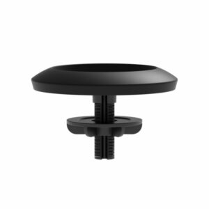 Logitech Rally Mic Pod Mount - Soporte de micrófono para escritorio - negro mate - para Logitech Rally, Rally Plus