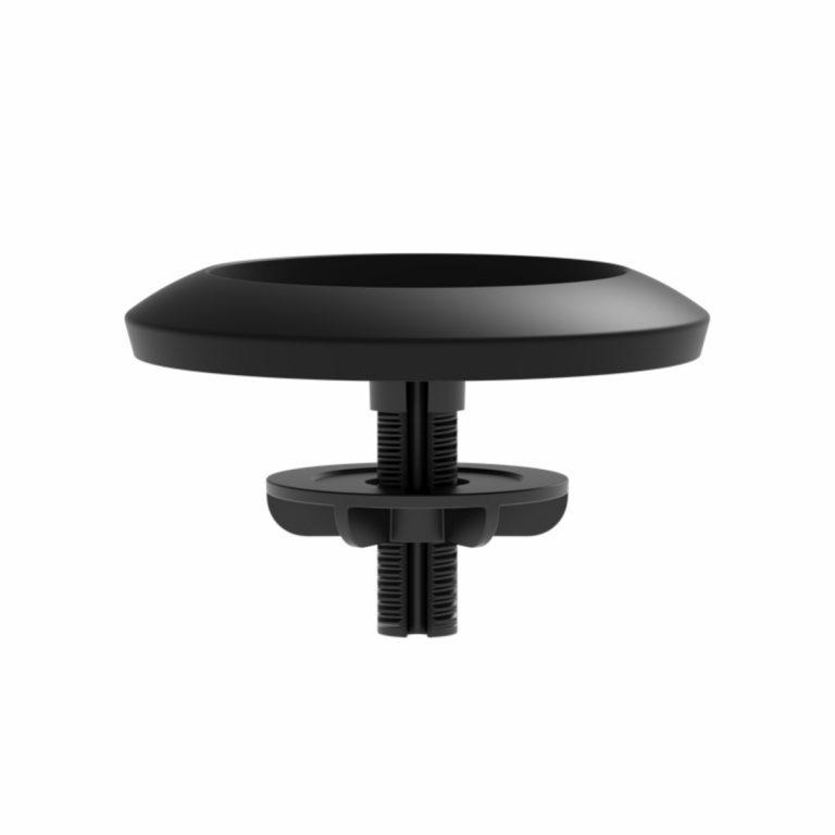 Logitech Rally Mic Pod Mount - Soporte de micrófono para escritorio - negro mate - para Logitech Rally, Rally Plus