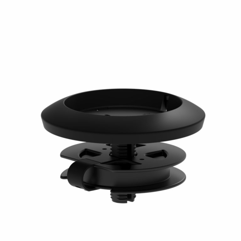 Logitech Rally Mic Pod Mount - Soporte de micrófono para escritorio - negro mate - para Logitech Rally, Rally Plus
