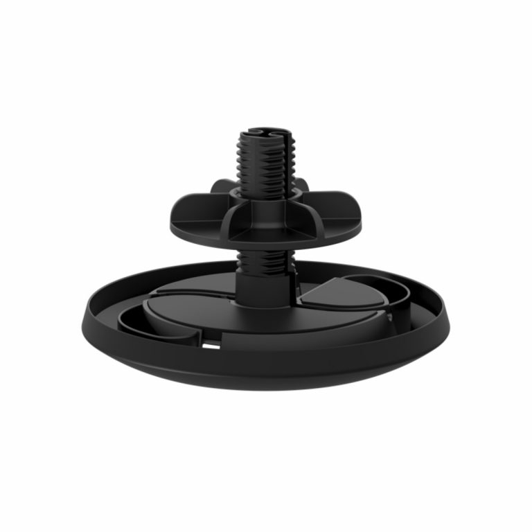 Logitech Rally Mic Pod Mount - Soporte de micrófono para escritorio - negro mate - para Logitech Rally, Rally Plus