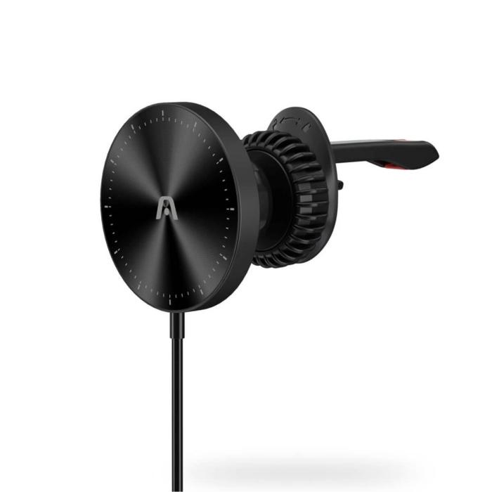 ARGOM MAGNETIC M4 - CARGADOR INALAMBRICO DE 15W PARA CARRO