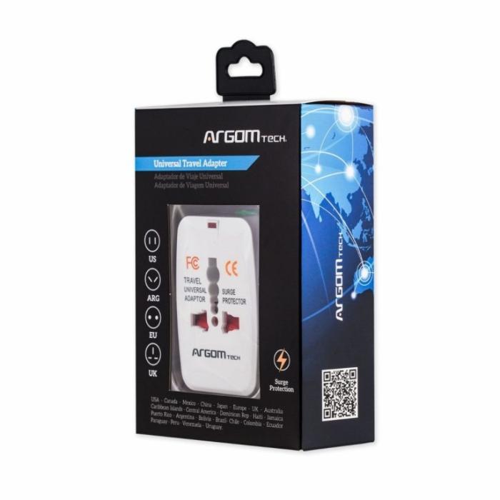 ADAPTADOR DE VIAJE UNIVERSAL ARGOM