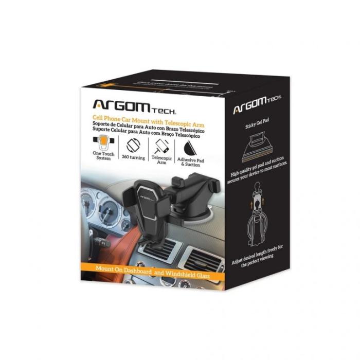 Soporte Vehicular para Celular - ONE TOUCH Brazo Telescopico
