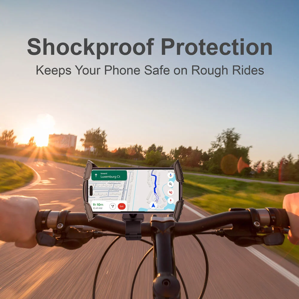 ARGOM - SOPORTE DE TELEFONO PARA BICICLETA O MOTOCICLETA