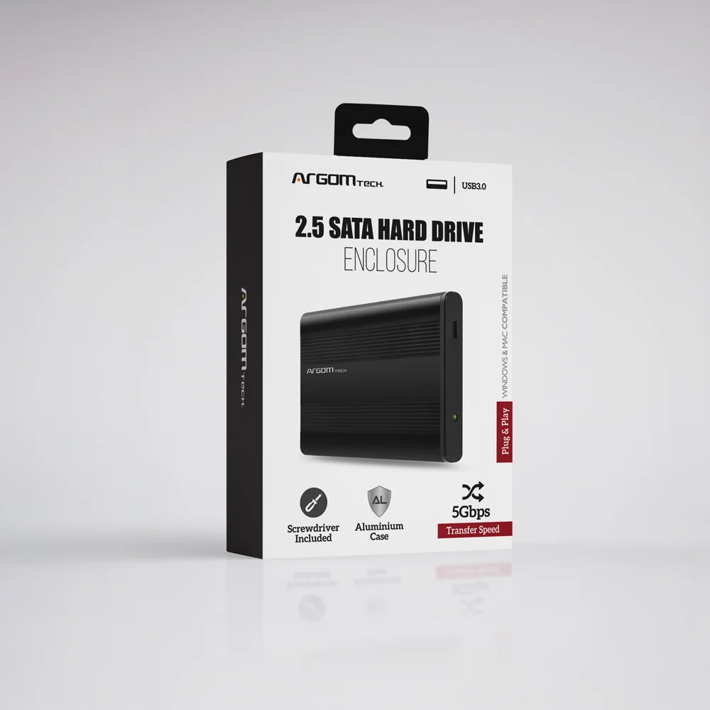 Enclosure 2.5" USB 3.0 de Aluminio