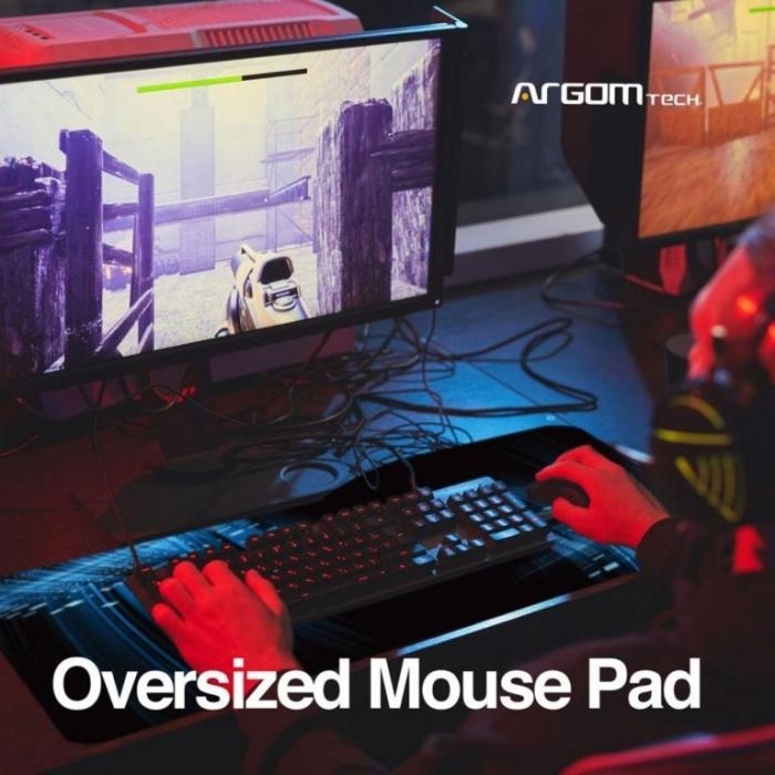 GAMING MOUSE PAD COMBAT ARGOM BLACK