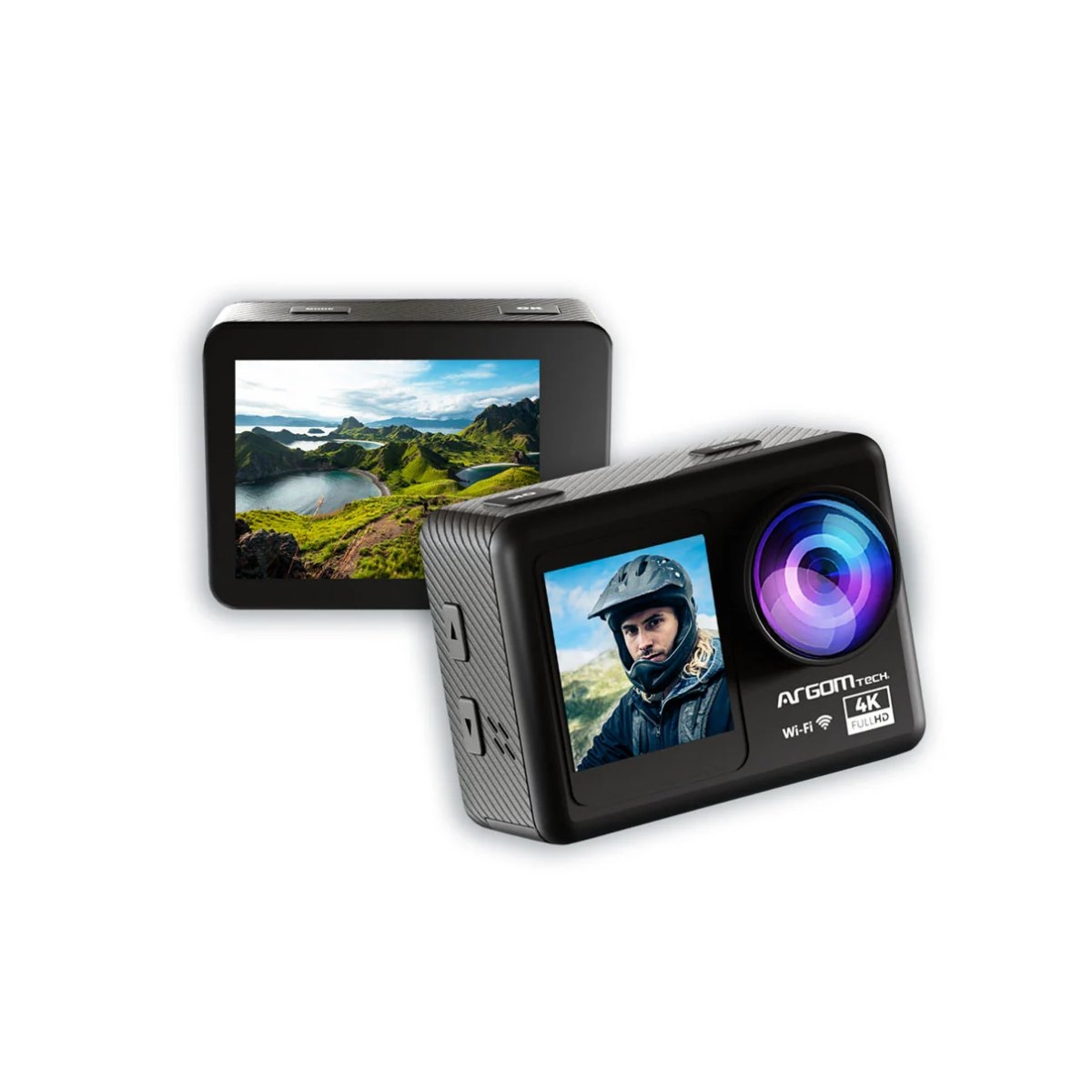 CÁMARA DE ACCIÓN EPIC 85 4K ULTRA HD CON CONTROL REMOTO Y PANTALLAS DUALES