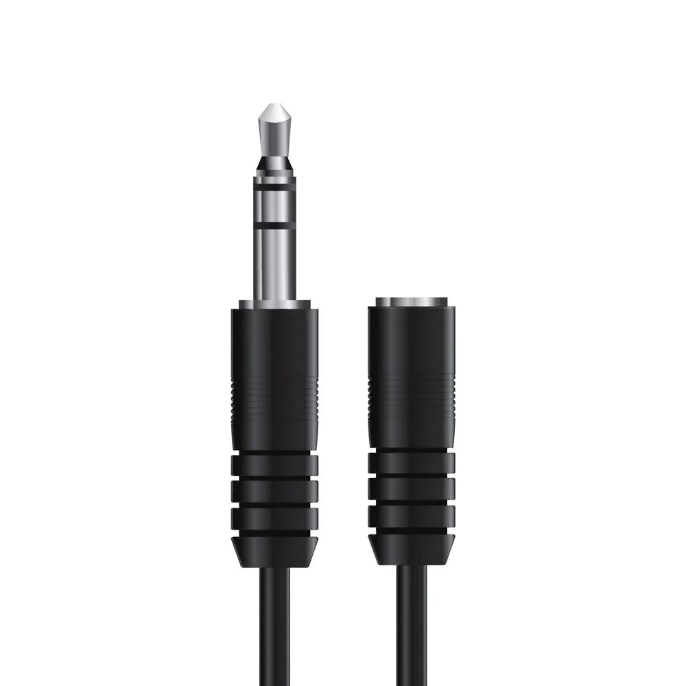 "3.5mm Sound/Mic Extension Cable M/F - 5 ftCable Audio/Mic 3.5mm M/F - 1.5 m"