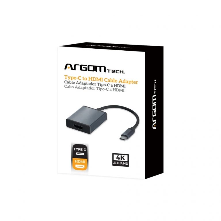 CABLE ADAPTER ARGOM TYPE-C TO HDMI 6"/15CM