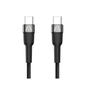 CABLE ARGOM DE CARGA ULTRARRÁPIDA DURASPEED TIPO C A C DE 240W 1.8M/6FT NEGRO