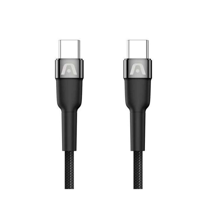 CABLE ARGOM DE CARGA ULTRARRÁPIDA DURASPEED TIPO C A C DE 240W 1.8M/6FT NEGRO